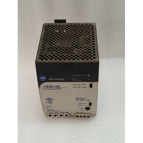 Allen-Bradley 1606-XL240E-3 DC Series A 240W Power Supply 10A SER A (9) Allen Bradley 1606 XL240E 3 DC Series A 240W Power Supply 10A SER A 9