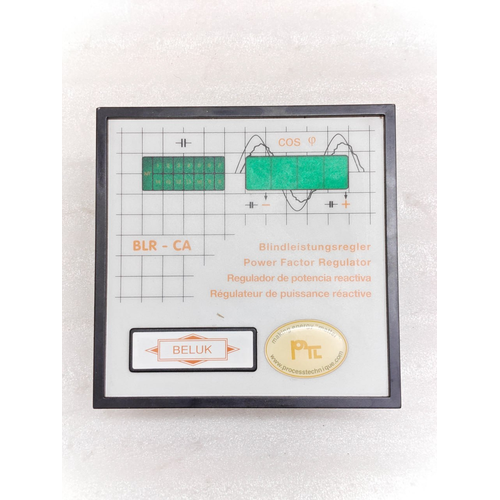 BELUK GmbH SCHONGAU BLR- CA 14 DIGITAL DISPLAY POWER FACTOR CONTROL REGULATOR (1)