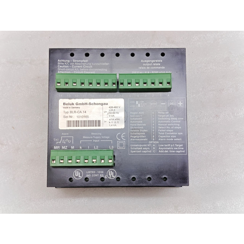 BELUK GmbH SCHONGAU BLR- CA 14 DIGITAL DISPLAY POWER FACTOR CONTROL REGULATOR (3)