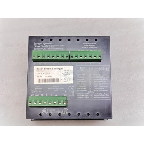BELUK GmbH SCHONGAU BLR- CA 14 DIGITAL DISPLAY POWER FACTOR CONTROL REGULATOR (5)