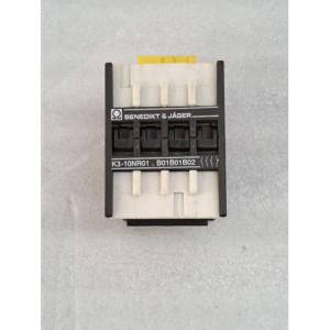 BENEDIKT & JAGER K3-10NR01 22-24V COIL 4POLE CONTACTOR FAST SHIP 10A