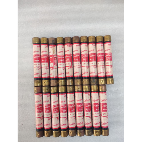 Bussmann Mfg KTS 10 Limitron Fuse 10A 600VAC ~ Lot of 19 pc (1)