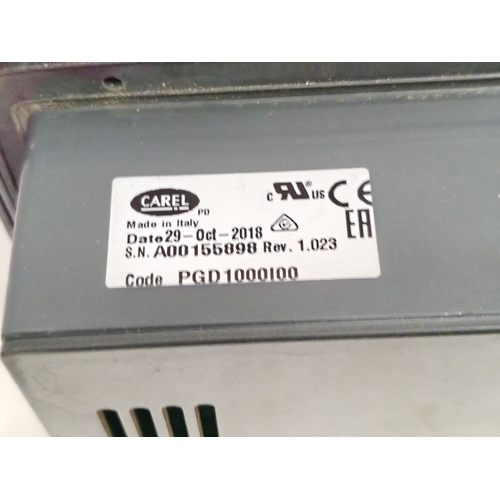 CAREL PGD1 I USER INTERFACE DISPLAY UNIT PGD 1000100 A00155898 REV 1 (3)