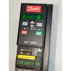 DANFOSS 195N1051 VLT2800 FRONT CONTROL PANEL 50/60HZ 4.7A 300V 16:30 2 DANFOSS 195N1051 VLT2800 FRONT CONTROL PANEL 5060HZ 4.7A 300V 1