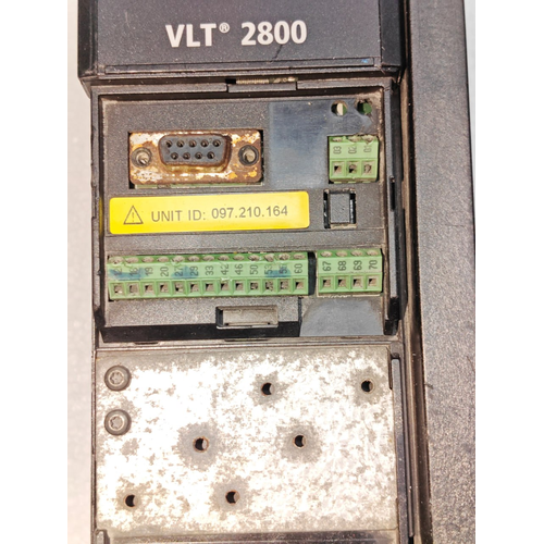 DANFOSS 195N1051 VLT2800 FRONT CONTROL PANEL 5060HZ 4.7A 300V (10) DANFOSS 195N1051 VLT2800 FRONT CONTROL PANEL 5060HZ 4.7A 300V 10