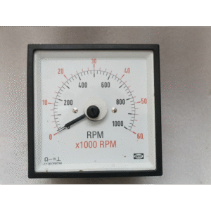 DEIF DQ96 C 0-6VDC METER 0-1000 kw IP52