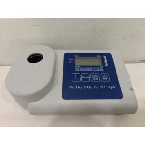 DULCOTEST MODEL:DT1B PORTABLE PHOTOMETER CL2 BR2 CIO2 O3 PH CYA MADE IN GERMANY