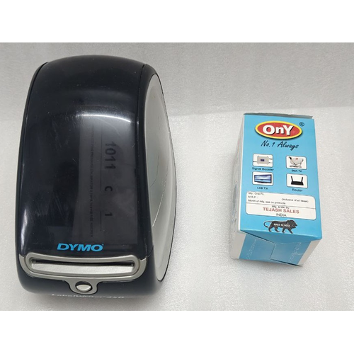 DYMO LABELWRITER 450 THERMAL LABEL WRITER PRINTER WITH AC ADAPTER 1750284 (1) DYMO LABELWRITER 450 THERMAL LABEL WRITER PRINTER WITH AC ADAPTER 1750284 1