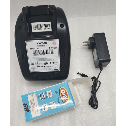 DYMO LABELWRITER 450 THERMAL LABEL WRITER PRINTER WITH AC ADAPTER 1750284 (24) DYMO LABELWRITER 450 THERMAL LABEL WRITER PRINTER WITH AC ADAPTER 1750284 24
