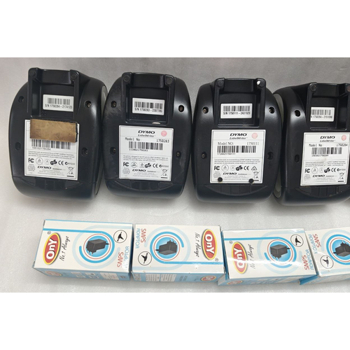 DYMO LABELWRITER 450 THERMAL LABEL WRITER PRINTER WITH AC ADAPTER 1750284 (29) DYMO LABELWRITER 450 THERMAL LABEL WRITER PRINTER WITH AC ADAPTER 1750284 29