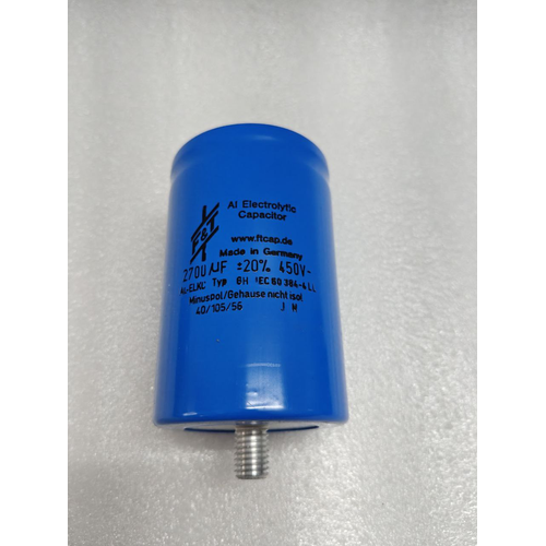 F & T AI ELECTROLYTIC CAPACITOR GERMANY 2700 UF 450V 6H IEC 60 384 4LL (1)