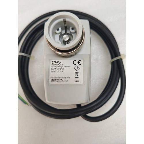 FLOWCON FN 0 2 VALVE ACCUATOR 24VDC DENMARK NEW OPEN BOX (7)