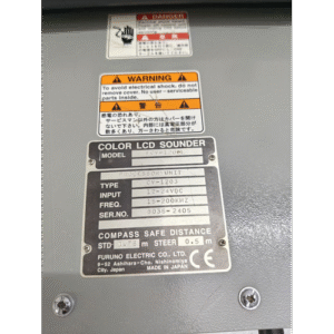 Furuno FCV 1200L Sounder Fish founder Processor Keyboard CV 1202 15