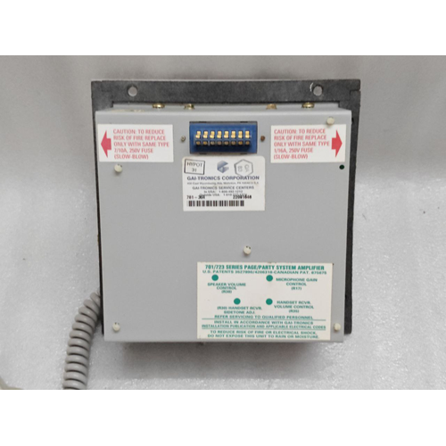 GAI-Tronics 701-302 HandsetSpeaker Telecom Amplifier #10 (14)