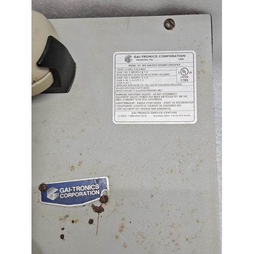 GAI-Tronics 701-302 HandsetSpeaker Telecom Amplifier #7 (4)