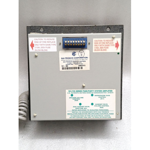 GAI-Tronics 701-304 HandsetSpeaker Telecom Amplifier #22 (13)