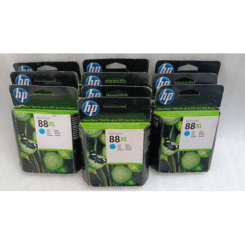 HP RIBBON 88 XL OFFICE JET CYAN (BLUE) INK CARTRIDGE (5)