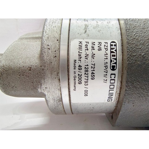 HYDAC FZP-11. 1P71P RV 6 COOLING PUMP (7)