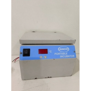 Hach 25699-00 Portable Incubator & 25804-00 AC/DC Converter 115vac to 12vdc