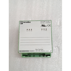 INTERBUS STME 24 BK T 2754367 Phoenix Contact | Interbus-S I/O Module 24VDC