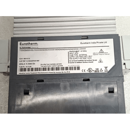 INVENSYS EUROTHERM HEATER POWER CONTROLLER 7100A 25A SELF (4)