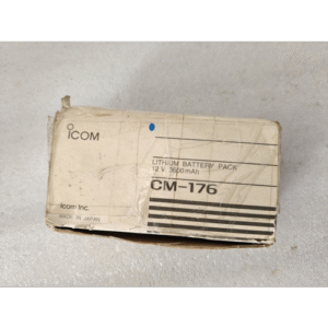 Icom CM - 176 LITH. 12V 3600mAh 44Wh LITHIUM BATTERY 00403 Made In Japan 9 Icom CM 176 LITH. 12V 3600mAh 44Wh LITHIUM BATTERY 00403 Made In Japan 29