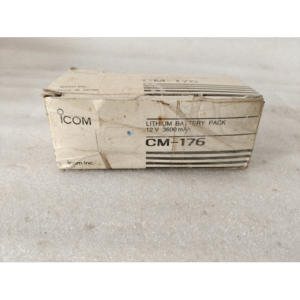 Icom CM - 176 LITH. 12V 3600mAh 44Wh LITHIUM BATTERY 00403 Made In Japan 14 Icom CM 176 LITH. 12V 3600mAh 44Wh LITHIUM BATTERY 00403 Made In Japan 34