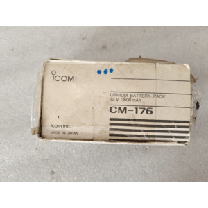 Icom CM - 176 LITH. 12V 3600mAh 44Wh LITHIUM BATTERY 00403 Made In Japan 22 Icom CM 176 LITH. 12V 3600mAh 44Wh LITHIUM BATTERY 00403 Made In Japan 42