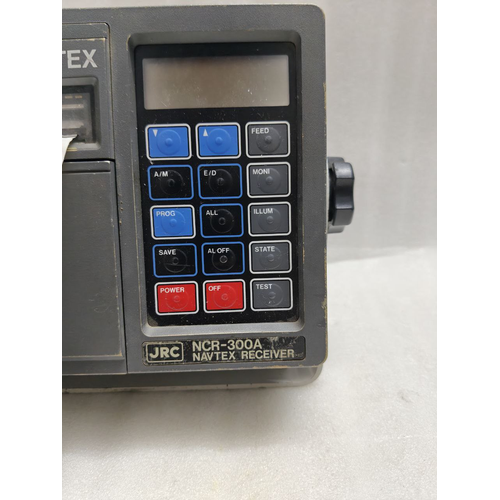 JAPAN RADIO CO. LTD. (JRC) NCR-300A NAVTEX RECIEVER,PRINTER, TYPE-NRS1NM-1 NR90001 GD11495 (4)