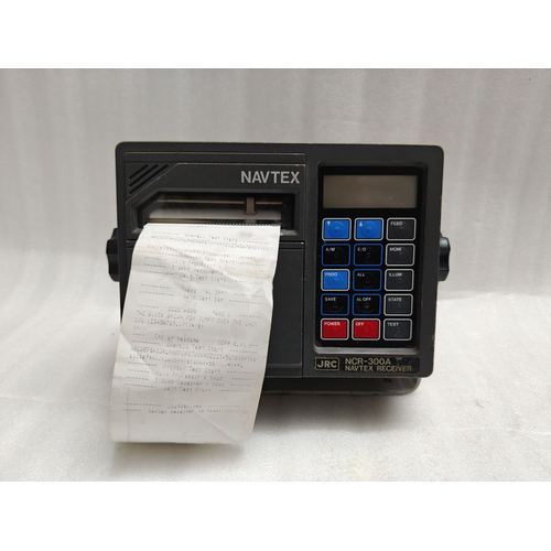 JAPAN RADIO CO. LTD. (JRC) NCR-300A NAVTEX RECIEVER,PRINTER, TYPE-NRS1NM-1 NR90001 GD11495 (5)