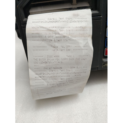 JAPAN RADIO CO. LTD. (JRC) NCR-300A NAVTEX RECIEVER,PRINTER, TYPE-NRS1NM-1 NR90001 GD11495 (6)