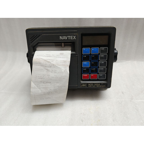 JAPAN RADIO CO. LTD. (JRC) NCR-300A NAVTEX RECIEVER,PRINTER, TYPE-NRS1NM-1 NR90001 GD11495 (7)