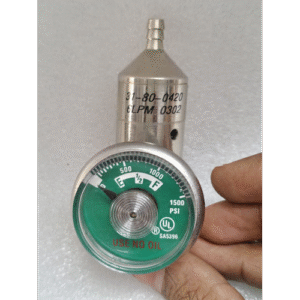 LIF-O-GEN OXYGEN REGULATOR FIXED FLOW 6 LPM 0302 31 80 0420 0-1500 PSI 12:10