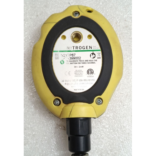 MAXTEC NITROGEN GAS HAND HELD ANALYZER K217P67 FOR PARTS (9)