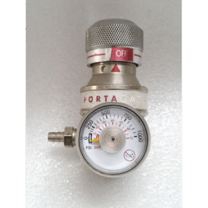 MSA PORTAGAS GAS REGULATOR 1000 PSI 50 BAR 182932 11:52