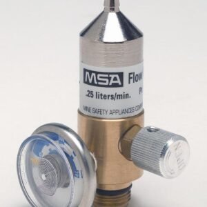 MSA 467895 .25 Liters/Min Flow Control Regulator With HONEYWELL 02000 A 1645