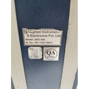NAGMAN ETC 600 TEMPERATURE CALIBRATOR RANGE 50C TO 600C 220V AC50Hz ETC600 20