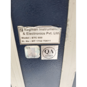 NAGMAN ETC 600 TEMPERATURE CALIBRATOR RANGE 50C TO 600C 220V AC50Hz ETC600 21