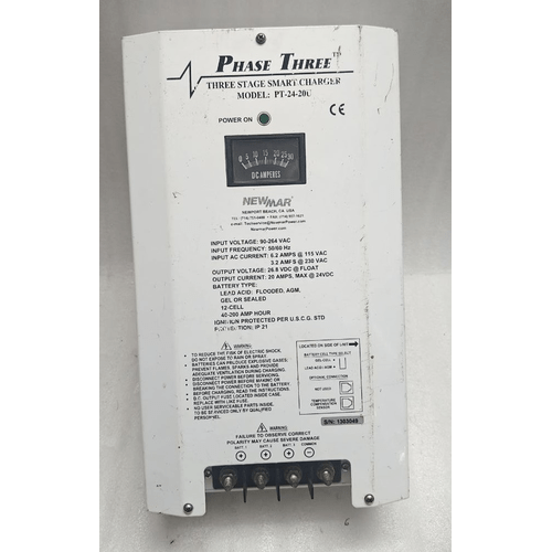 NEWMAR PT 24 20U THREE STAGE SMART CHARGER BATTERY CHARGER 20A USA (1)