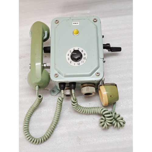 NIPPON OKI ODS 5550 1 MARINE TELEPHONE MFG NO 179 #3 (1)