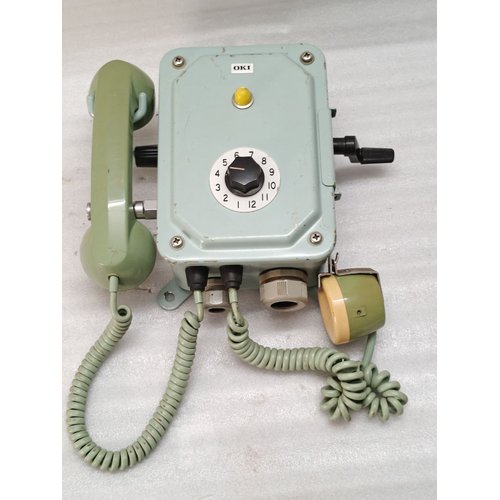 NIPPON OKI ODS 5550 1 MARINE TELEPHONE MFG NO 179 #3 (6)