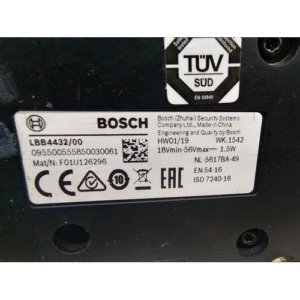 New Bosch LBB443200 Call Station Keypad Audio Communication Equipment 1