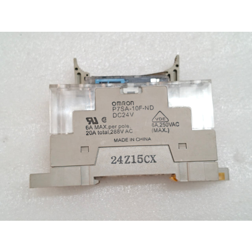 OMRON G7SA-3A1B 24VDC Relay with P7SA-10F-ND Socket Base (12)