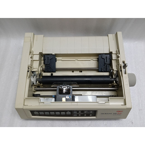 Oki MICROLINE 390 TURBO 24 pin Standard Dot Matrix Printer 220V #11 (12)