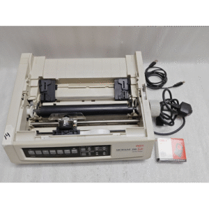 Oki MICROLINE 390 TURBO 24 pin Standard Dot Matrix Printer 220V #14