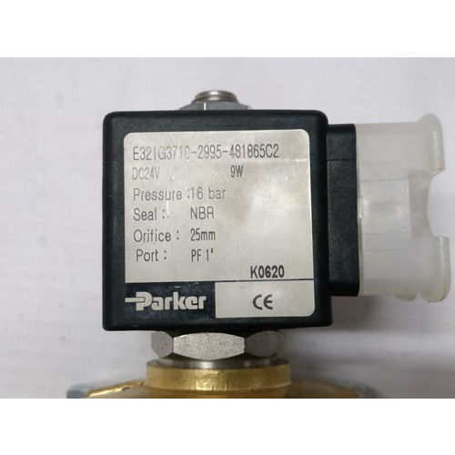 Parker 2-Way Normally Closed, 1 Solenoid Valves #E321G3710-2995-481865C2 (4)