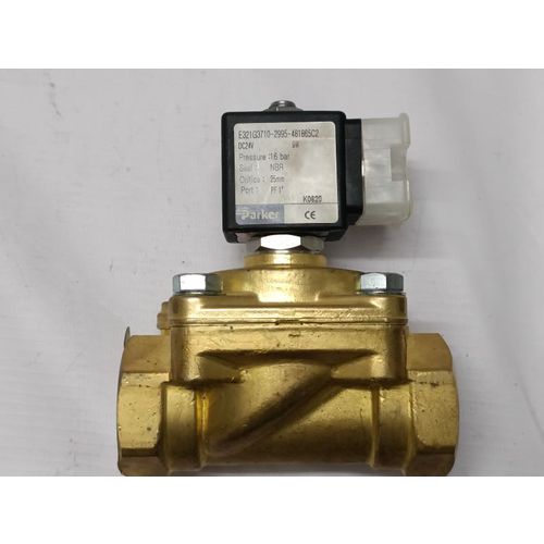 Parker 2-Way Normally Closed, 1 Solenoid Valves #E321G3710-2995-481865C2 (6)