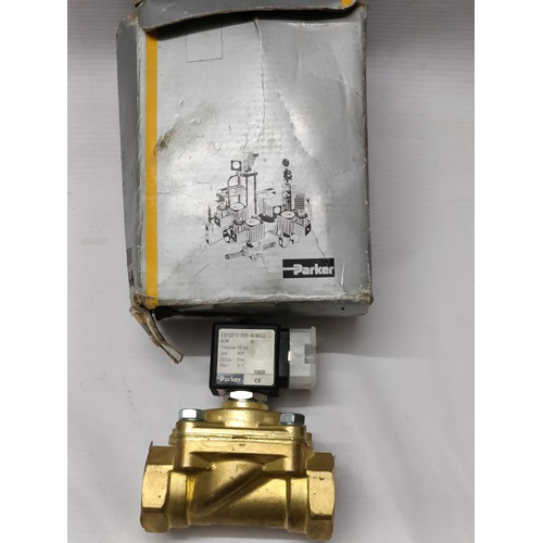 Parker 2-Way Normally Closed, 1 Solenoid Valves #E321G3710-2995-481865C2 (8)