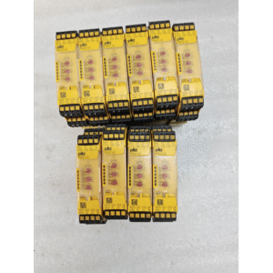 Pilz PNOZ Configurable Safety Relay Yellow 751135 C 48 240VACDC 2 no 2 no t 2