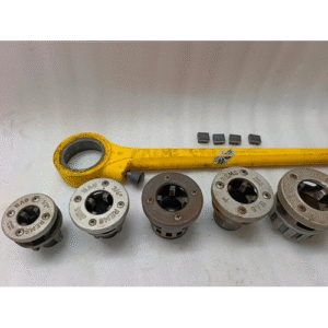 REMS Eva Hand Die with Handle Stock, 1/2" - 3/4" NPT (114020) 7 Pipe Threading Machine REMS Eva Hand Die Stock 3